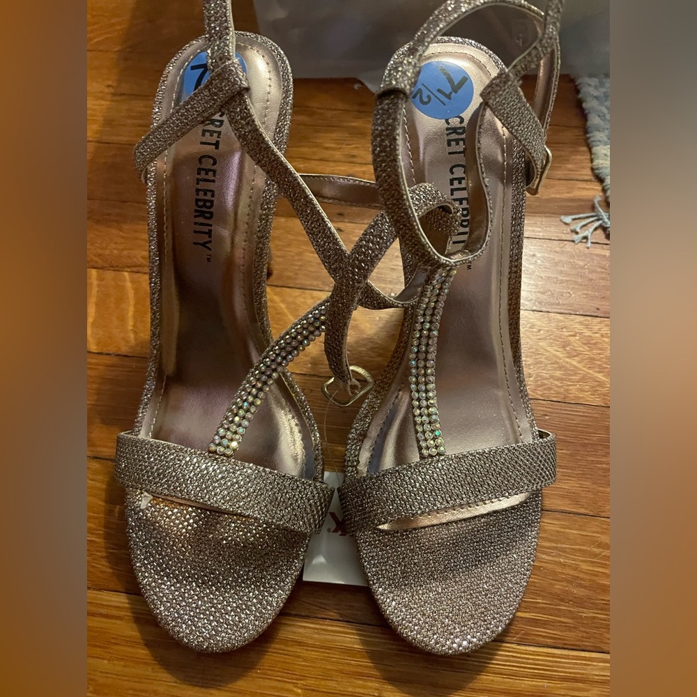 Secret Celebrity Gold Never Worn Heels